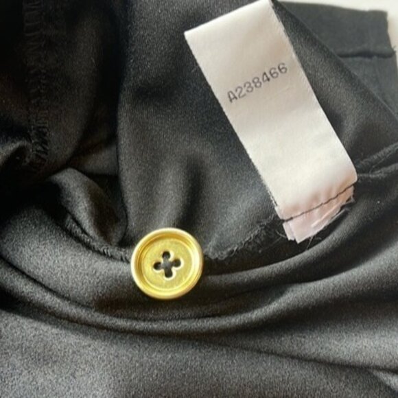 Bob Mackie Womens Jacket M‎ Black Gold Button - Picture 6 of 12